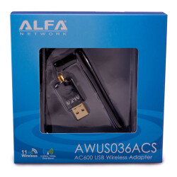 ALFA Network AWUS036ACU | 802.11ac, 2.4 / 5 GHz, USB 3.0 WLAN Adapter, 1167MBit