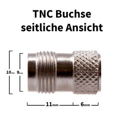 TNC Buchse H155, RF5, RF240 Kabel