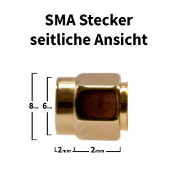 SMA Stecker 